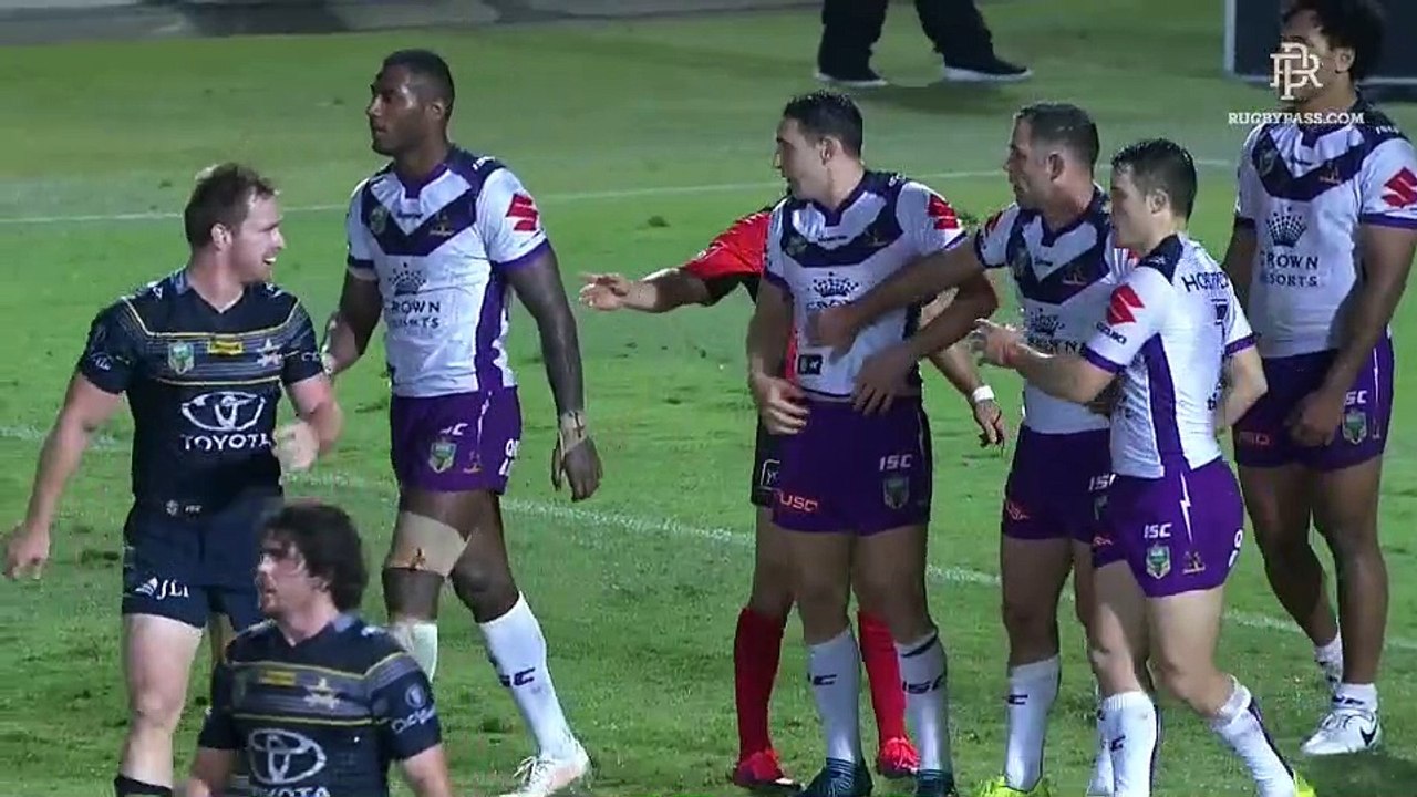 Cowboys v Storm - 2nd Half - RD22 - NRL 2017