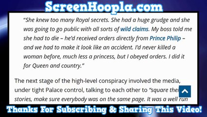 Retired MI5 Agent Confesses On His Deathbed I Killed Princess Diana