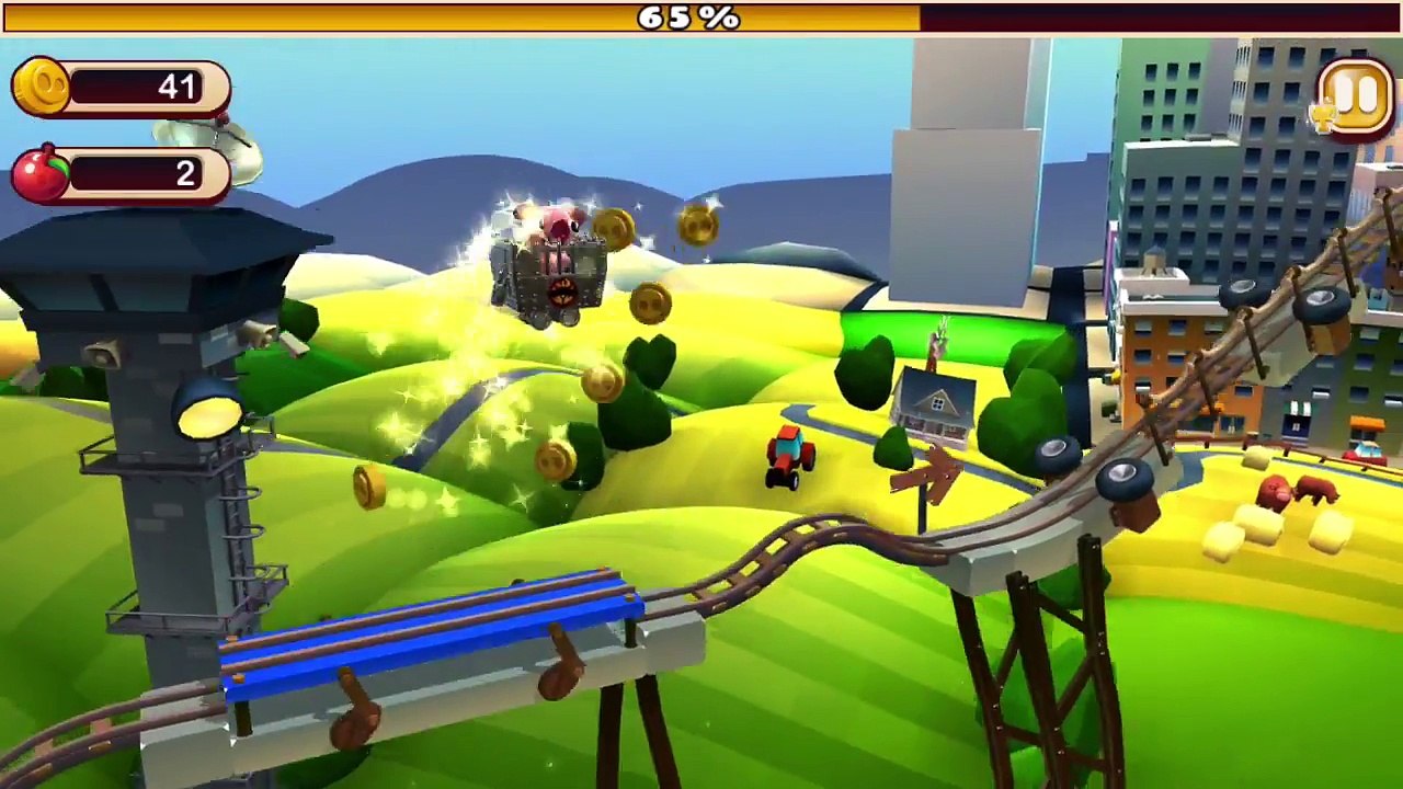 Bacon Escape - Going Hog Wild!  [Annoying Orange Plays]-lzMQBLenvn0