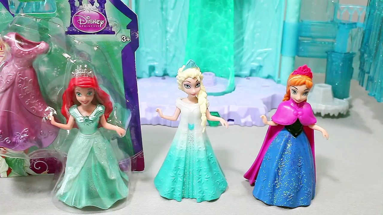 겨울왕국 엘사 인어공주 Disney Frozen Elsa Princess Magic Clip Dolls Toy