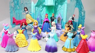 Disney Princess 디즈니 공주 겨울왕국 인형 엘사 안나와 공주들 모음 Frozen Elsa Magic Clip Dolls dresses Toys