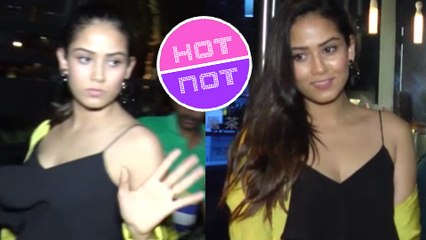Shahid Kapoor's Wife Mira Rajput Looks Hot In Black Sleeveless Dress