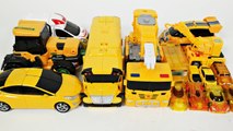 Yellow Carbot Tobot Transformer Rescue bots Turning mecard Transformation Play