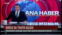 Feci kaza: Yaya öldü sürücü ise kayıp (Haber 04 08 2017)