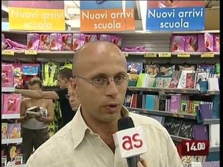 TG 18.08.09 Acquisti per la scuola, ce n'è per tutte le tasche