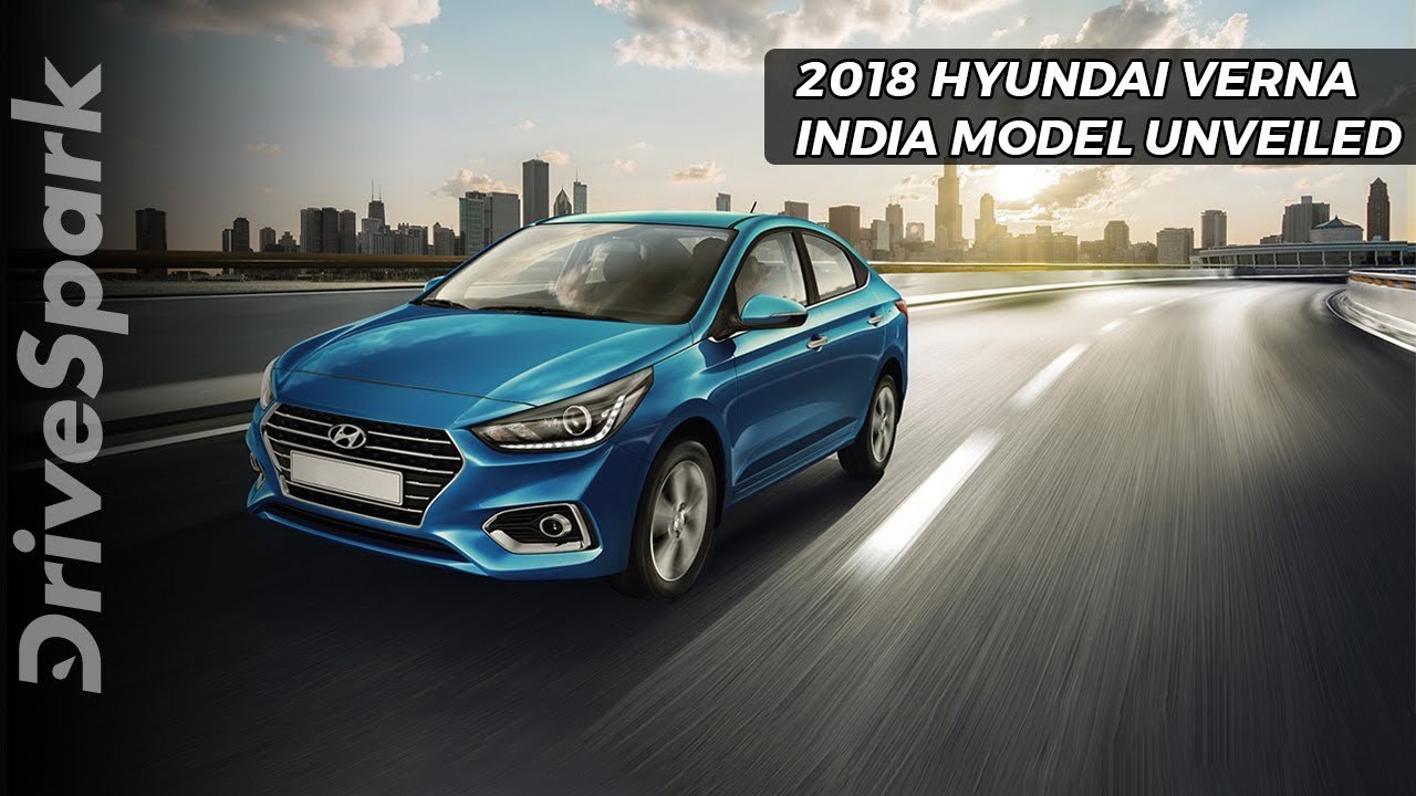 2018 Hyundai Verna Indian Model Unveiled - Driv...