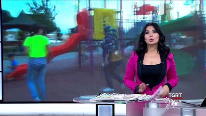 Gözyaşlarıyla Kaybolan Çocuğunu Aradı