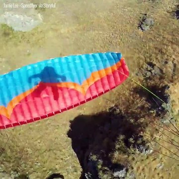 Yamaç paraşütünde seviye yükselttiler