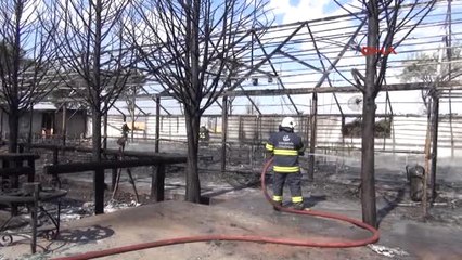 Eskişehir 2 Gün Önce Yangın Çıkan Ciğer Restorana Mahmut Tuncerli Açılış Ek