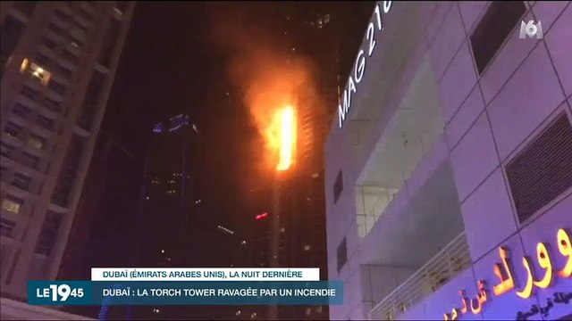 Dubaï : Spectaculaire incendie qui a ravagé la célèbre Torch Tower - Vidéo