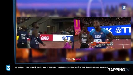 Mondiaux de Londres : Justin Gatlin hué par le public (Vidéo)