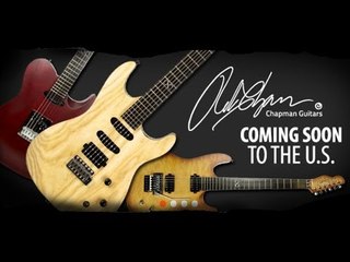 Chapman Guitars In The USA - Plus win a cool thing \m/
