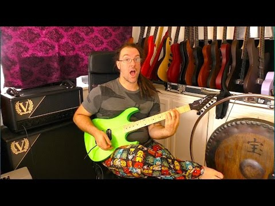 BC Rich Gunslinger "Slimer" review - Rob Chappers Q&A Cavern