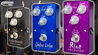Suhr Reloaded Drive Pedal Demo - Koko, Shiba & Riot