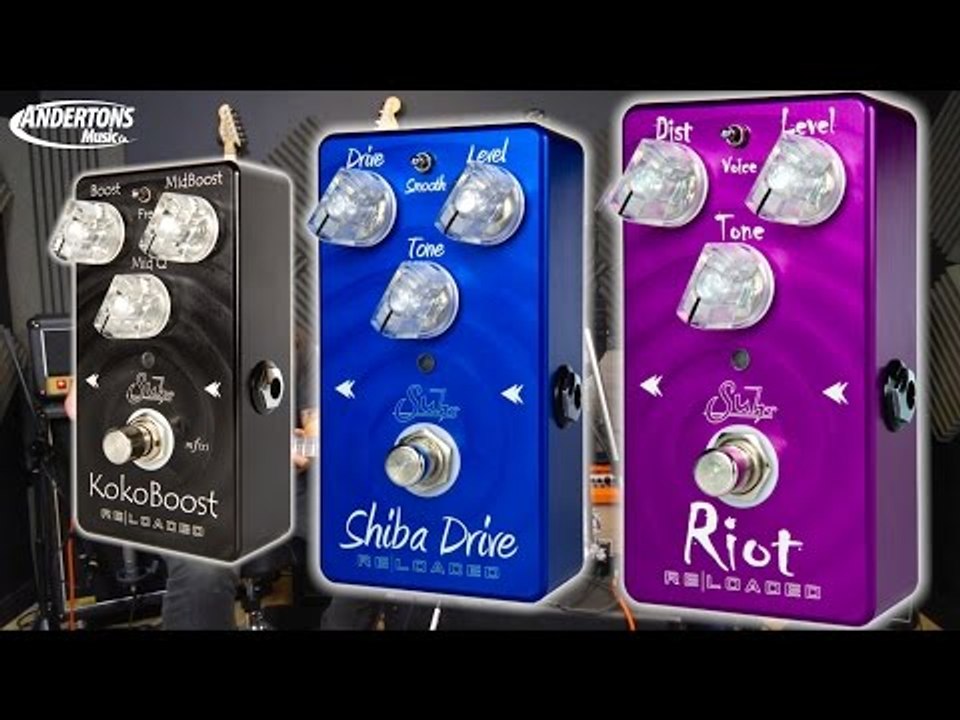 Suhr Reloaded Drive Pedal Demo - Koko, Shiba & Riot