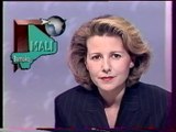 Antenne 2 - 26 Mars 1991 - Pubs, teasers, JT Nuit (Claire Chazal), météo