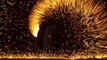 Flaming Wire Wool In 4K Slow Mo - The Slow Mo Guys