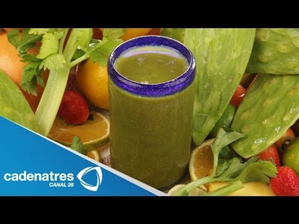 Receta de jugo quema grasa / Bebidas para bajar de peso / bebidas quema grasa