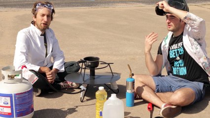 Explosive Oil Fire at 2500fps - The Slow Mo Guys