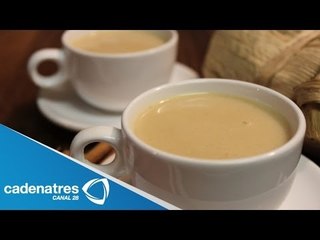 Receta para preparar atole de cajeta. Recetas de atoles / Atole de cajeta / Bebidas mexicanas