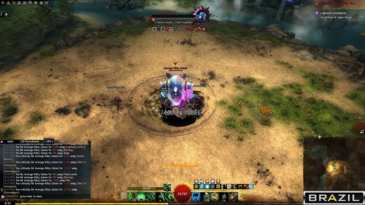 Soul Reaping VS Blood Magic DPS Benchmark