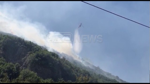 Ora News - Zjarret, nën kontroll flakët në Llogara, situatë e rëndë në Gjirokastër