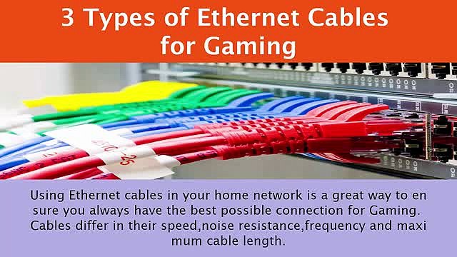 List of Fastest Ethernet Cables for Gaming