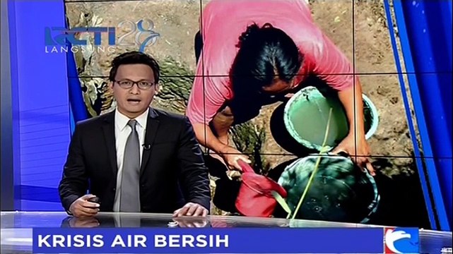Krisis Air Bersih, Warga Pandeglang Ambil Air dari Sungai