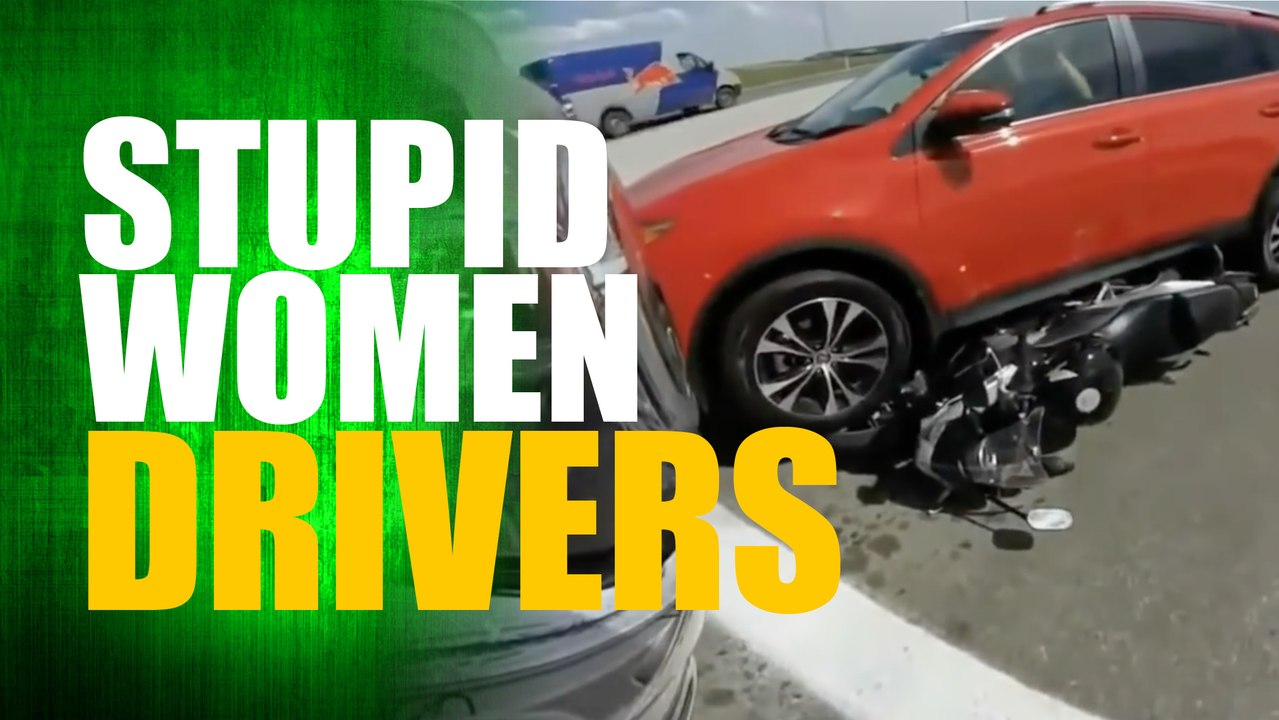 WORLD'S MOST STUPID WOMEN DRIVERS_ CRAZY WOMEN DRIVING FAILS 2017 #3