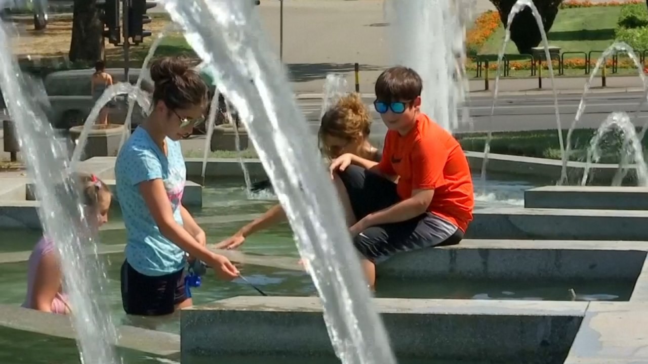 Temperatures hit dangerous levels in European heatwave dubbed 'Lucifer'