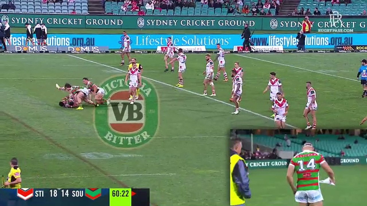 Dragons v Rabbitohs - 2nd Half - RD22 - NRL 2017