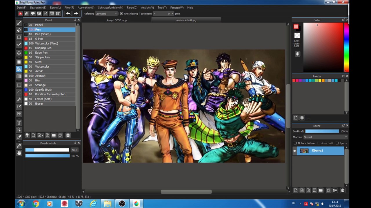 Fanart Jojo's bizzare Adventure Battle Tendency - Jojo by Rainbowscreen