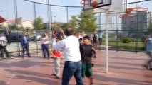 Bakan Osman Aşkın Bak Çocuklarla Basketbol Oynadı