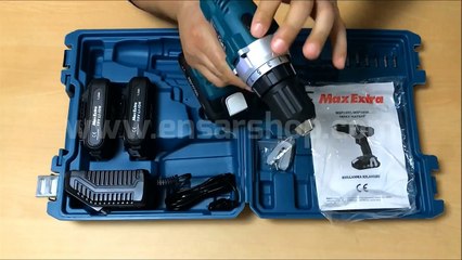 MAX-EXTRA MXP1850 Lityum Akülü Vidalama Makinesi