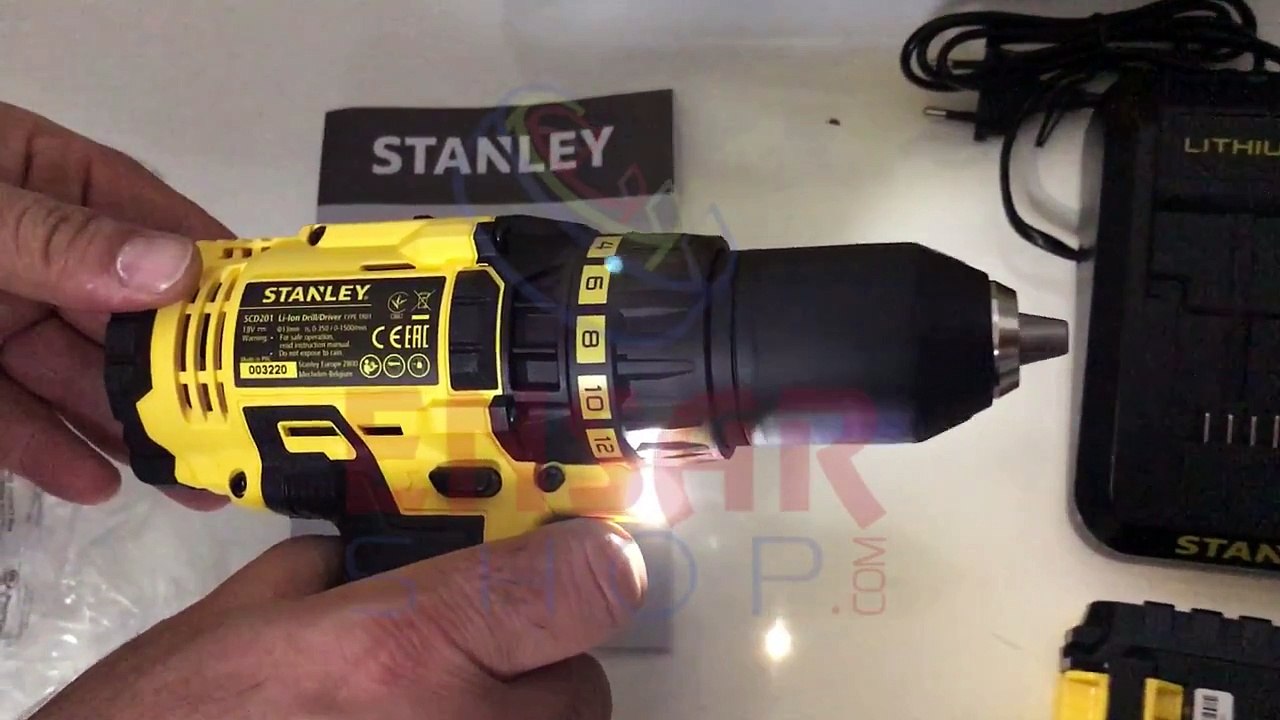 STANLEY SCD201D2K Lityum Akülü Vidalama - Şarjlı Matkap