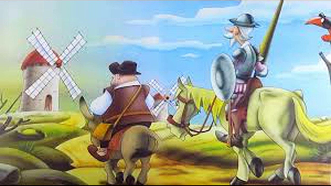 NEW DON QUIJOTE DE LA MANCHA CAPÍTULO QUINTO LOS MOLINOS DE VIENTO VIDEO