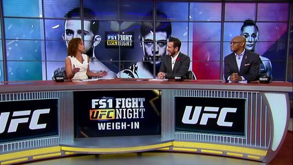 Niko Price vs. Alan Jouban | Weigh-In | UFC Fight Night