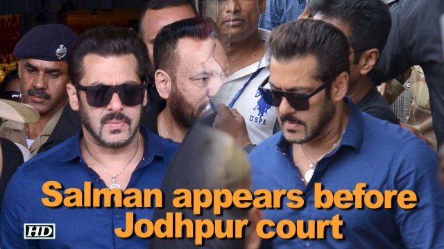 Salman appears before Jodhpur court
