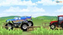 Mutlu Traktör ve akıllı arabalar - Eğitici çizgi film Türkçe izle! Çocuklar için arabalar