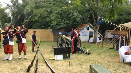 Les Arquebusiers de l'Est font le show à l'Histoire de France