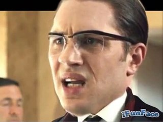 Tom Hardy Ronald Kray impression from the movie legend