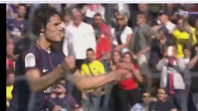 45' Paris SG 1-0 Amiens / Cavani 41'