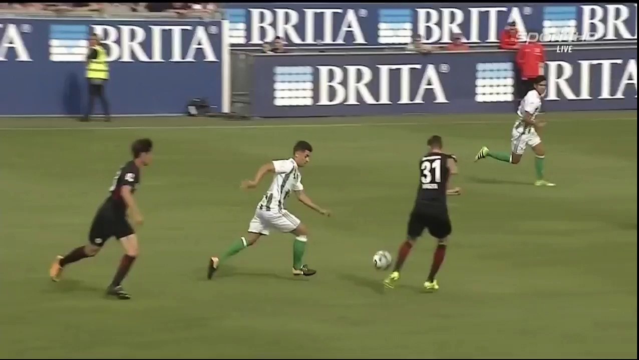 Eintracht Frankfurt 3 - 0 Real Betis Club Friendly Aymen Barkok