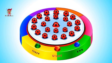 Learn Colors with Animated Color Wheel Chart for Kids Children Baby Toddlers - Colours Learning Vid