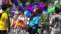 【2017/8/5】第39回たたら祭りサンバパレード　３　自由の森学園サンバ音楽隊
