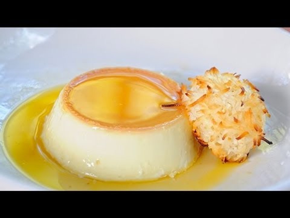 Receta para preparar flan de coco. Postres mexicanos / Flan de casero / Flan fácil y rápido