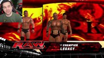 WWE Smackdown vs Raw 2011 LETS JUMP HIM!! (Road To WrestleMania/RTWM Ep 2)