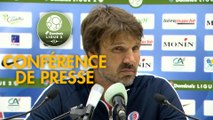 Conférence de presse Châteauroux - Valenciennes FC (0-1) : Jean-Luc VASSEUR (LBC) - Faruk HADZIBEGIC (VAFC) - 2017/2018