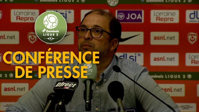 Conférence de presse AS Nancy Lorraine - Chamois Niortais (0-0) : (ASNL) - Denis RENAUD (CNFC) - 2017/2018