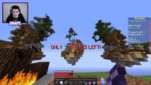 FAKE Fall TRAP! (Minecraft Skywars Trolling)
